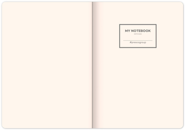 NOTIQUE Notes Kvety, linajkovaný, 13 x 21 cm 2