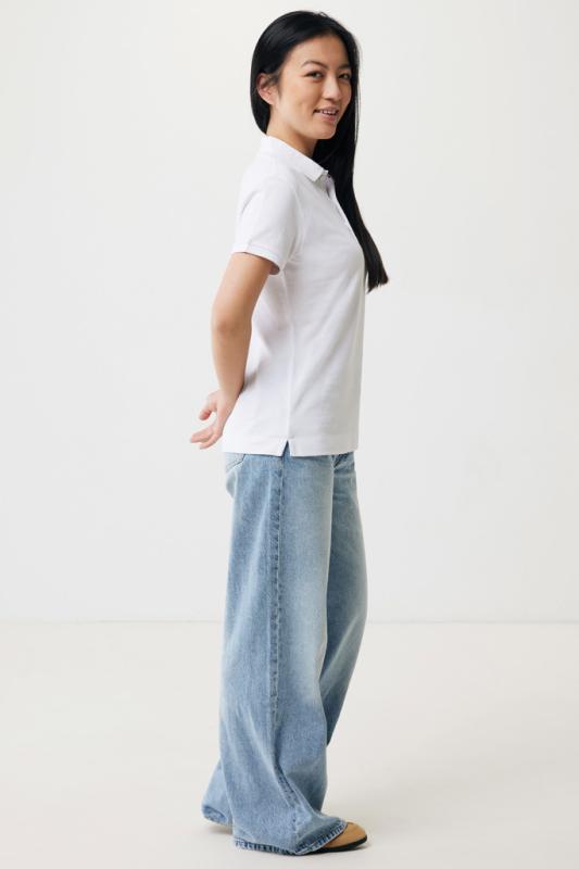 Dámske polo tričko IQONIQ Yosemite z recykl. bavlny recycled white M 8