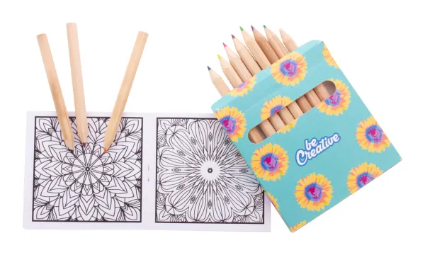 Coloxil 12 sada na vybarvování, mandala 4