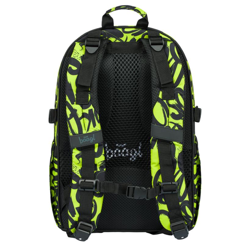 BAAGL Školský batoh Core Lime 3