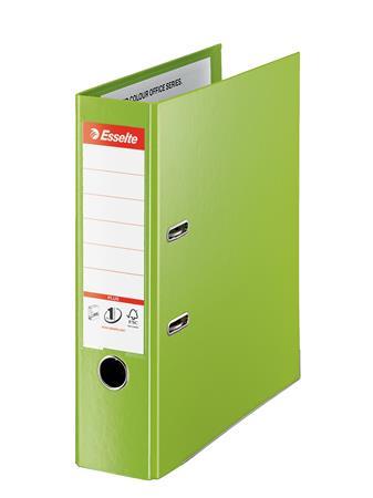 Pákový šanón, 80 mm, A4, PP/PP, s ochranným spodným kovaním, ESSELTE "Standard Plus", Vivi 1