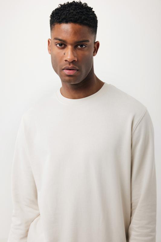 Ľahká mikina IQONIQ Etosha z recykl. bavlny ivory white XL 7