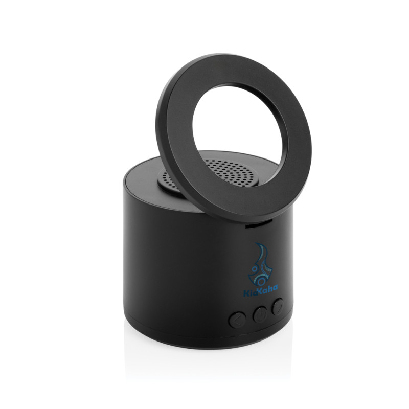 Magpulse 3W reproduktor z rec. plastu RCS s magn. držiakom čierna 4