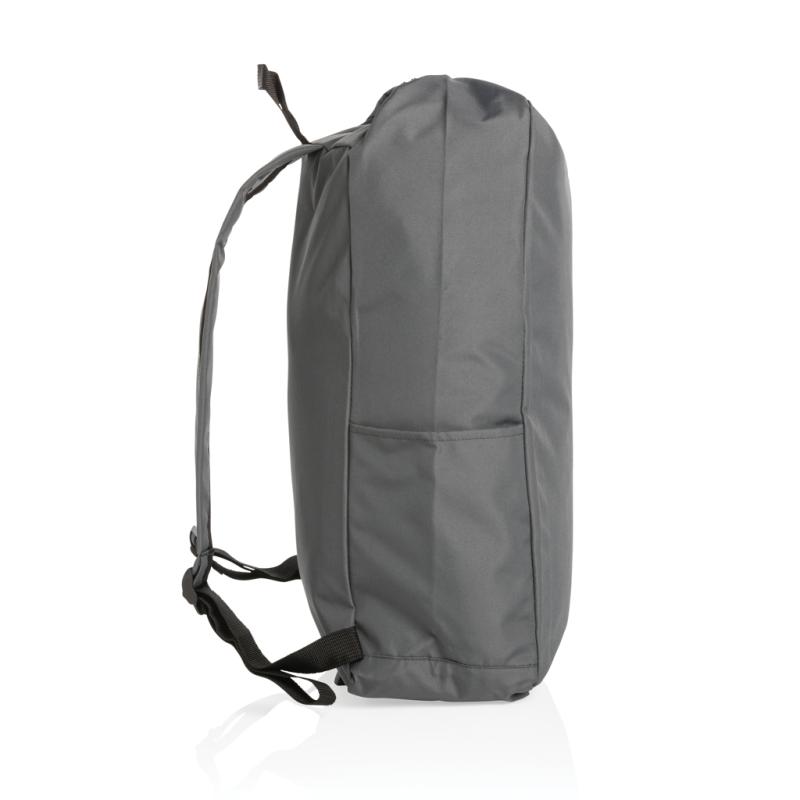 Základný rolltop batoh Impact z RPET AWARE™ antracitová 6