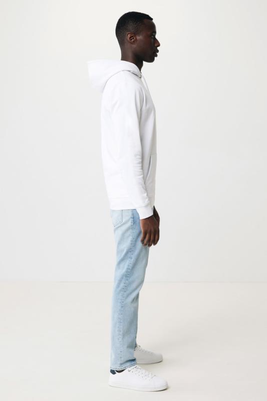 Mikina s kapucňou IQONIQ Jasper z recykl. bavlny recycled white L 13
