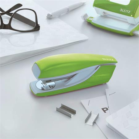 Zošívačka, 24/6, 26/6, 30 listov, LEITZ "Nexxt Wow", zelená 3