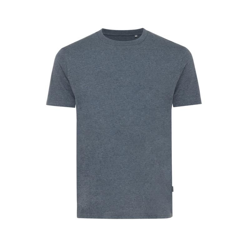 Nefarbené tričko IQONIQ Manuel z recykl. bavlny heather navy M 1