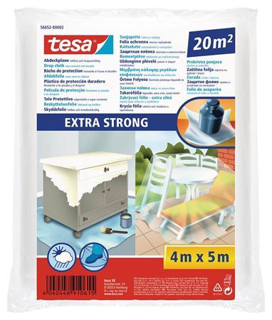 Zakrývacia fólia, extra silná, 5 m x 4 m, TESA "Extra Strong" 1