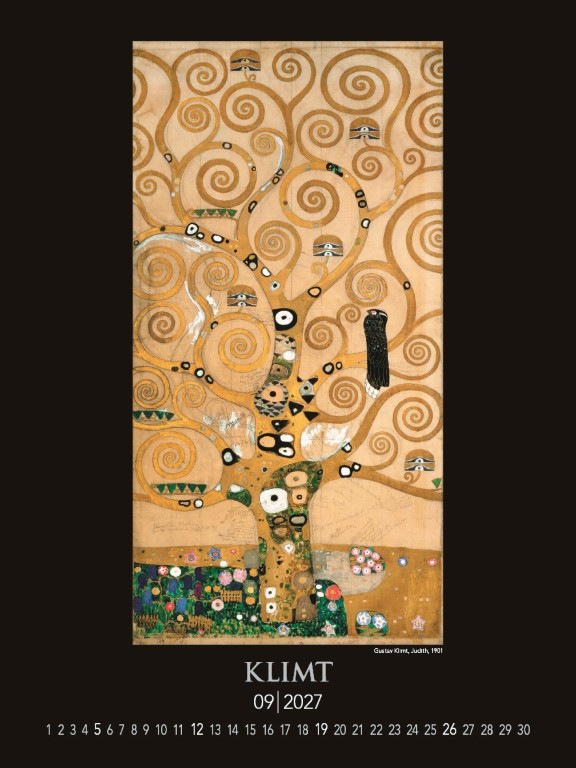 Nástenný kalendár Gustav Klimt 2027 10