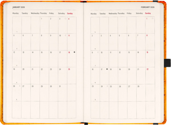 NOTIQUE Planbook diár/notes Harry Potter – Rokfort 2026, 13 x 21 cm 4