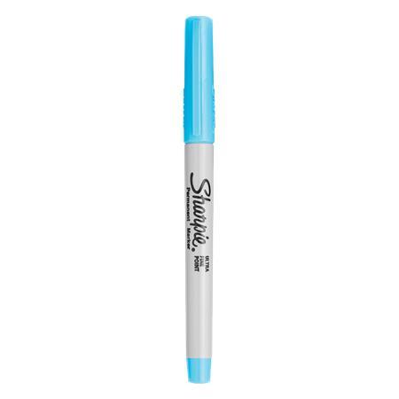 Permanentný popisovač, 0,5 mm, kužeľový hrot, SHARPIE "Ultra Fine Point", svetlomodrá 1