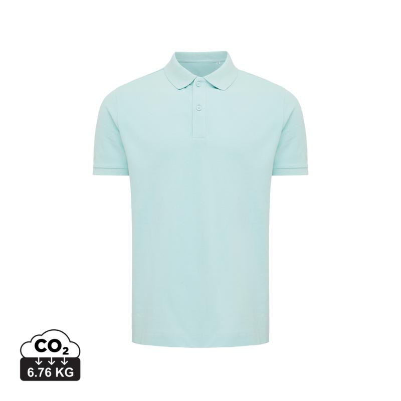 Polo tričko IQONIQ Yosemite z recykl. bavlny crushed mint XS