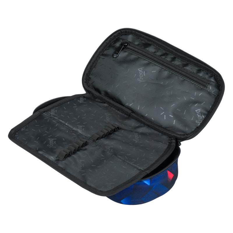 BAAGL Školský peračník etui Indigo 2