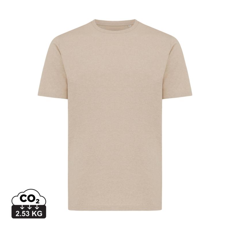 Ľahké tričko IQONIQ Sierra z recykl. bavlny light heather brown S