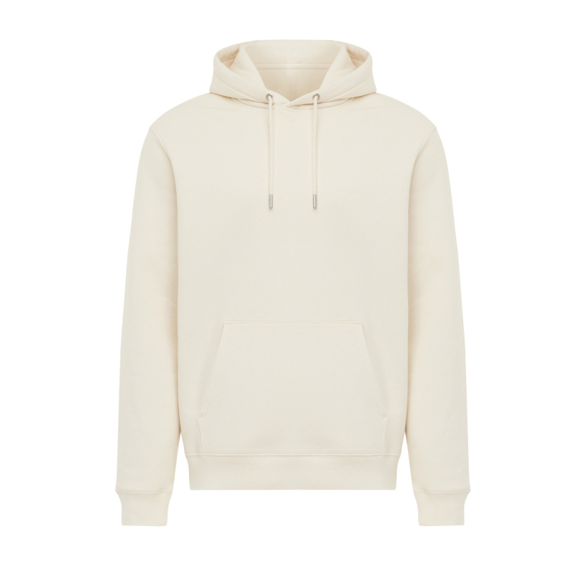 IQONIQ Joshua Unisex mikina s kapucňou z rec. bavlny natural raw XXS 1