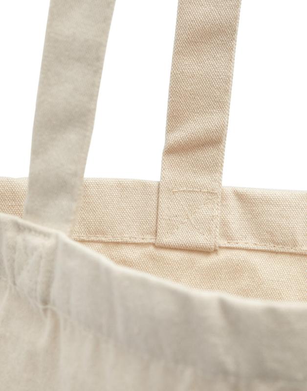 Canvas Cotton Bag LH with Gusset 1