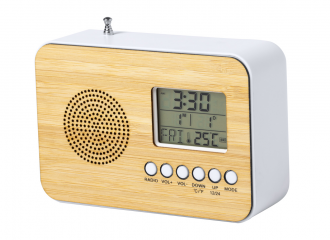 Tulax stolové rádio s hodinami 1
