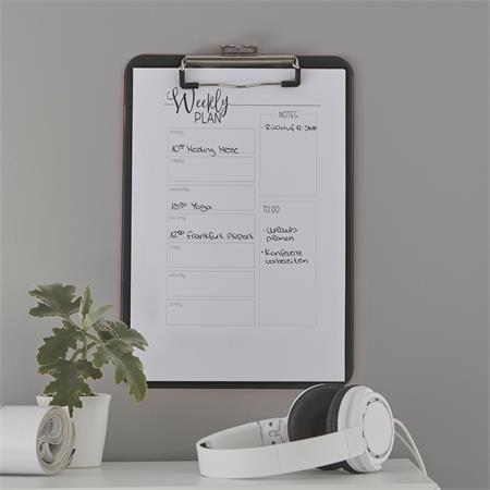 Písacia podložka, A4, LEITZ "Wow", čierna 4
