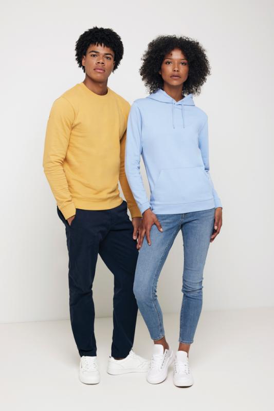 Mikina IQONIQ Zion z recykl. bavlny ochre yellow L 11