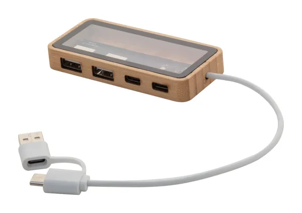 SeeHub transparentný USB hub 1