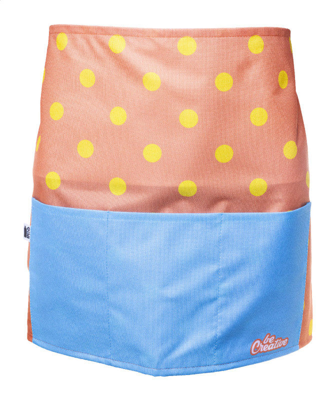 CreaChef Serve zástera pre čašníkov z RPET na zákazku 3