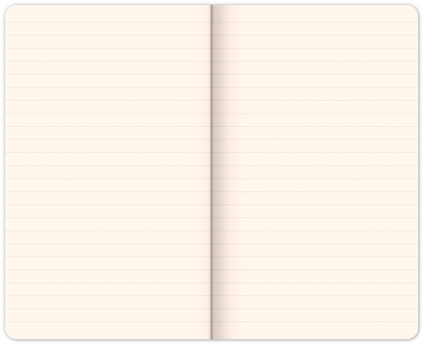 NOTIQUE Notes Bylinky Kateřiny Winterové, linajkovaný, 13 x 21 cm 1