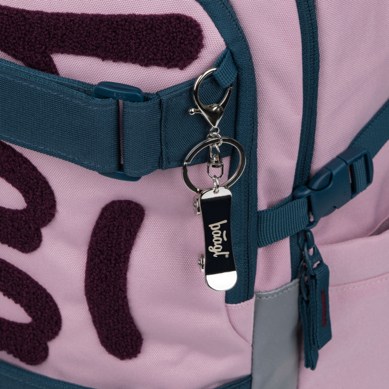 BAAGL Školský batoh Skate Rose GRS 6