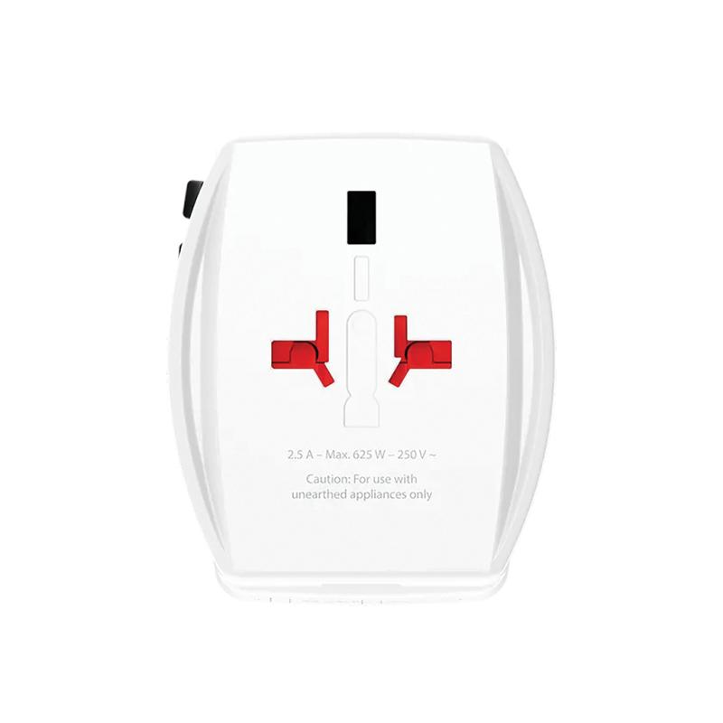 Cestovný adaptér SKROSS World MUV 65W PD s USB C káblom biela 5