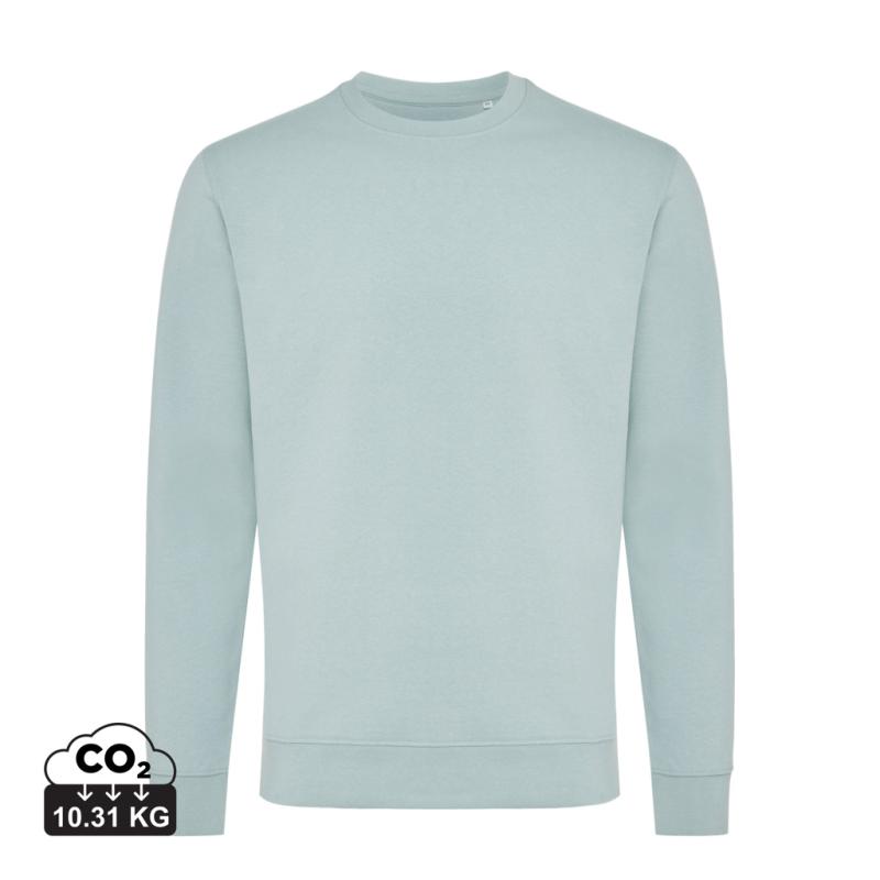 Mikina IQONIQ Zion z recykl. bavlny Iceberg green M
