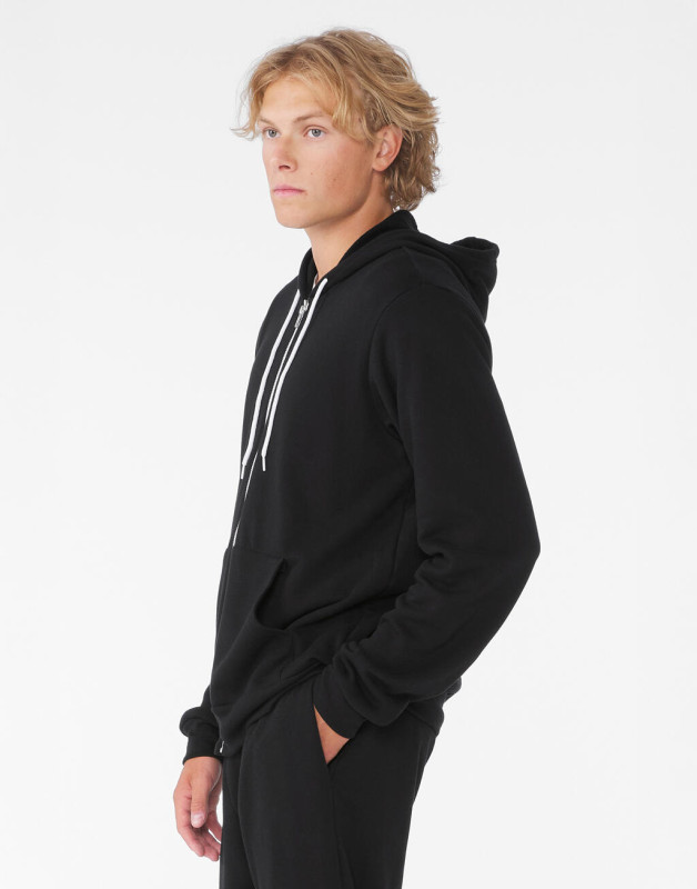 Mikina Unisex Poly-Cotton s kapucňou a na zips 3