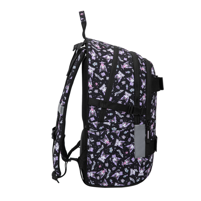 BAAGL SADA 3 Skate Kuromi Black: batoh, peračník, športová taška GRS 2