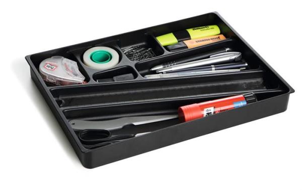 Organizér do zásuvky, DURABLE, "Idealbox", antracitový 2