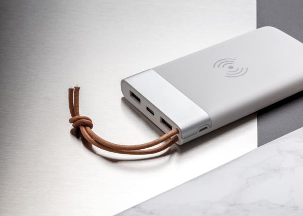 Bezdrôtová powerbanka Aria 8 000 mAh 5W biela 10