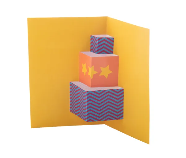 Dimensions 3D vianočné pohľadnice, darček 3
