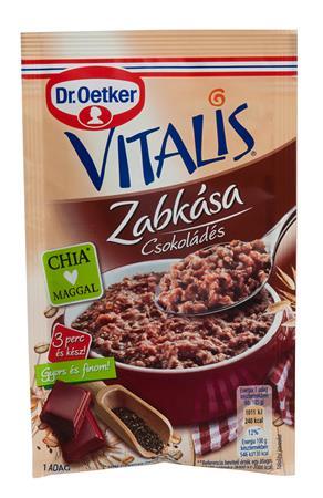 DR OETKER Ovsená kaša, 60 g, DR. OETKER, "Vitalis", čokoládová 1