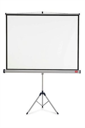 Prenosné projekčné plátno, s podstavcom, 4:3, 175x133 cm, NOBO 1