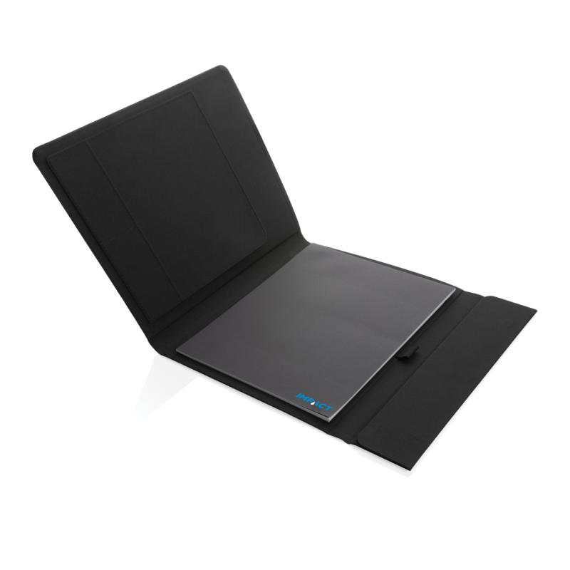 Portfólio A4 s magnetickým zapínaním Impact z RPET AWARE™ čierna 5