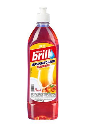 . Čistiaci prostriedok na umývanie riadu "Brill", 0,5 l, broskyňová vôňa
