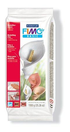 Modelovacia hmota, 1000 g, na vzduchu schnúca, FIMO "Air Basic", biela