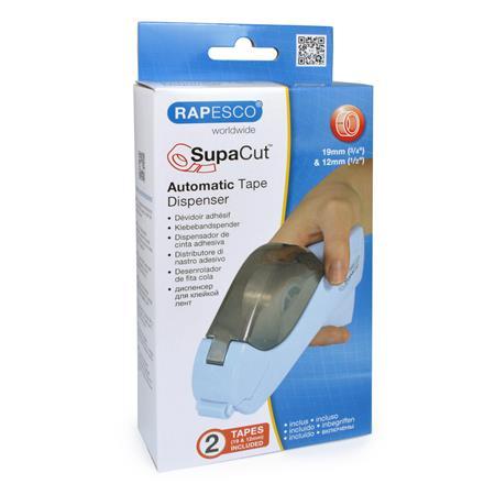 RAPESCO Dispenzor na lepiacu pásku, Rapesco „SupaCut”, svetlomodrý 4