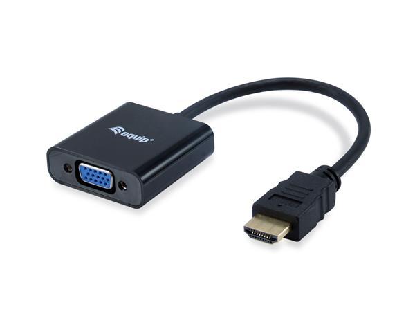 Adaptér, prevodník HDMI-VGA, EQUIP 1