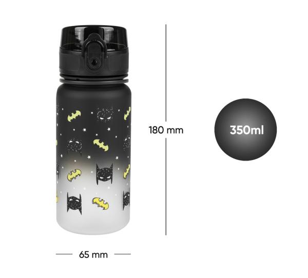 BAAGL Tritanová fľaša na nápoje Gradient Batman Mask 350 ml 6