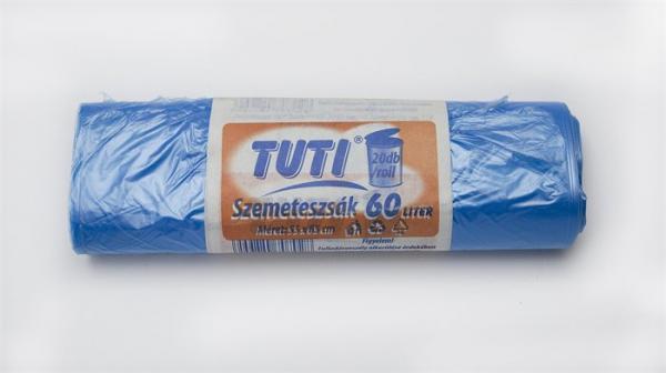 . Vrecia na odpadky, 60 l, 20 ks, "Tuti"