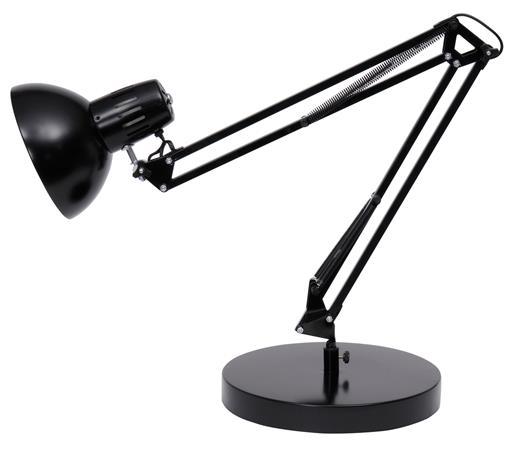 Stolová lampa, 11 W, ALBA "Architect", čierna 3
