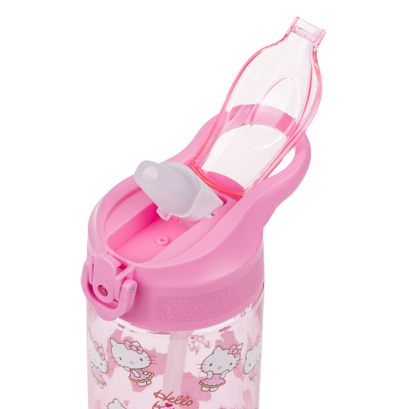 BAAGL Tritanová fľaša na nápoje so slamkou Hello Kitty Sweet Leopard, 500 ml 3