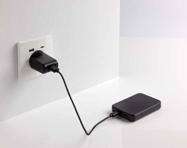 Powerbanka Boostcore 5000mAh s USB C z RCS recykl. plastu čierna 6