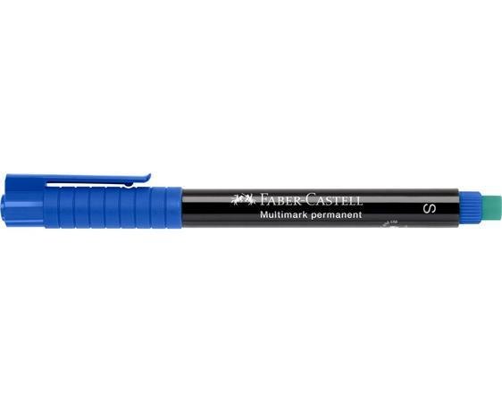 Permanentný popisovač, OHP, 0,4 mm, FABER-CASTELL "Multimark 1523", modrý 1