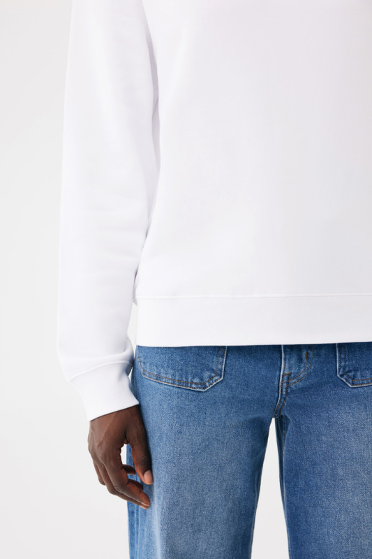 IQONIQ Toria Unisex mikina s okrúhl. výstrihom z rec. bavlny recycled white XXXL 10