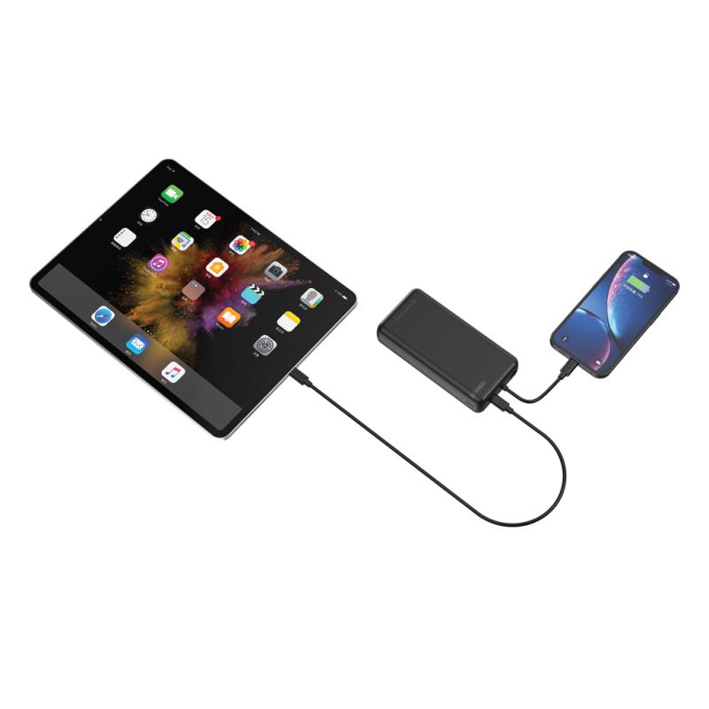 Urban Vitamin Menlo Park RCS recykl. 20.000 20W PD powerbank čierna 5