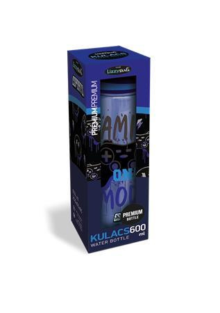 Fľaša, 600 ml, LIZZYSULI, Esports Gamer on duty, čierna 2